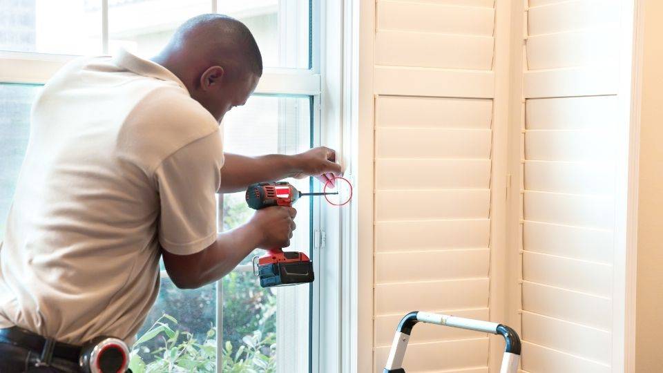 Window Plantation Shutters Installation