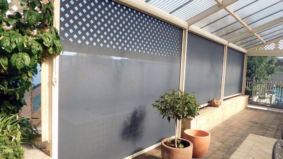 Outdoor Track Blinds